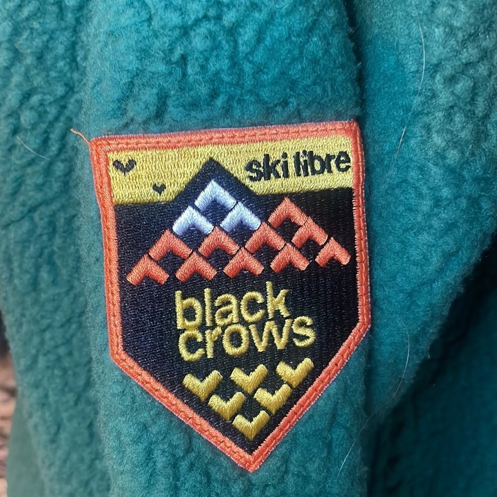 Black crows fleece jacket M (700) - Picture 5 of 10